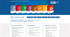 Desktop Screenshot of cibamberg.de